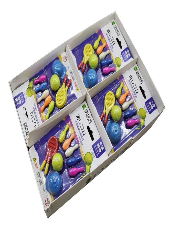 Asera Sports/Games Erasers for Birthday Return Gifts (Sports Erasers (Set of 6)) - Image 4